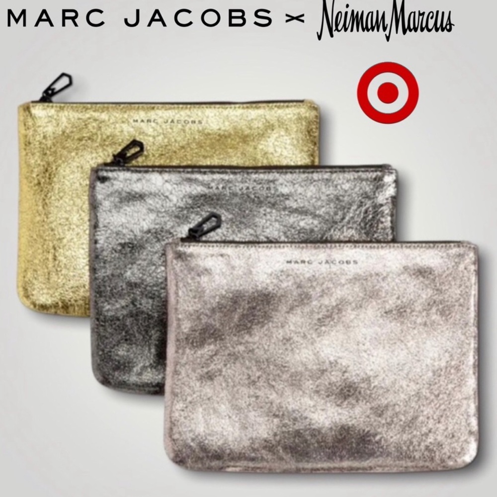 NIB Marc Jacobs clutch-rose gold